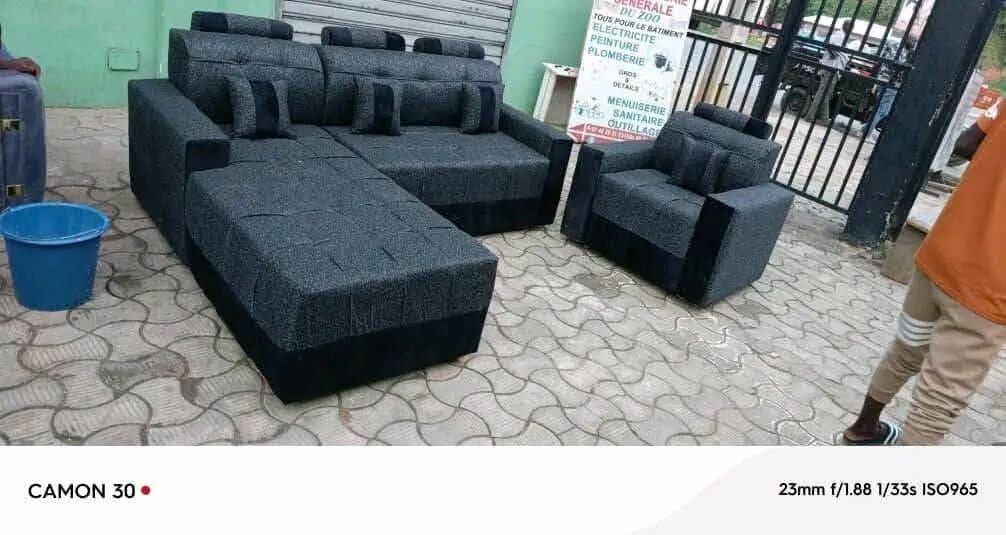 Ensemble canapé/lit et fauteuil