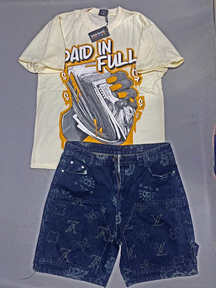 T-shirts et shorts tendance