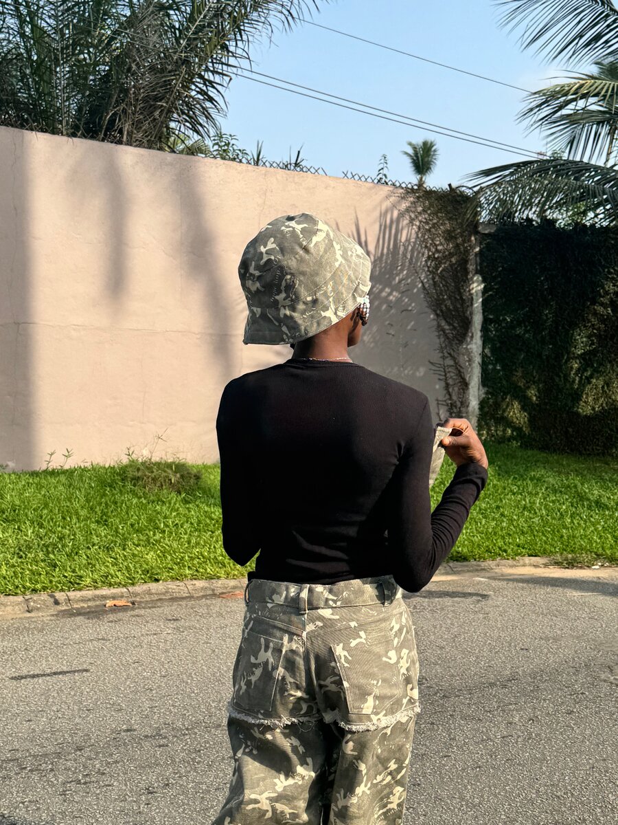 Jean Camouflage Bucket Hat