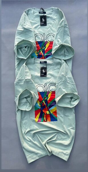 T-shirt Polo imprimé coloré