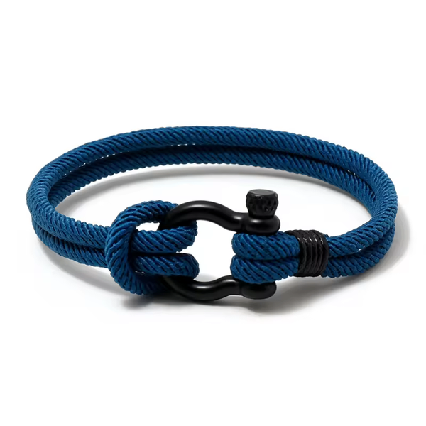 Bracelet nautiqen bleu