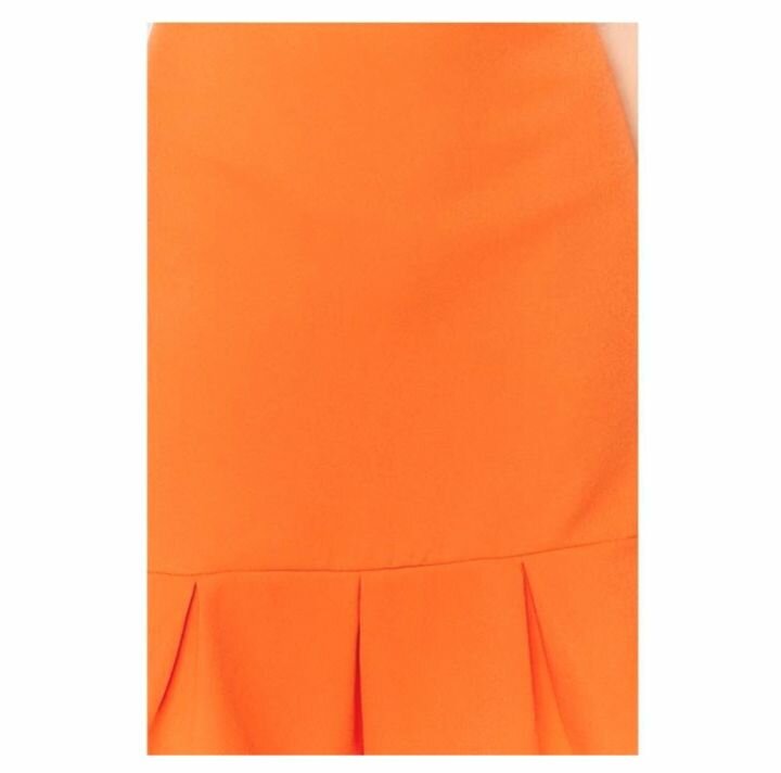Robe orange élégante