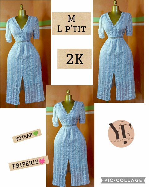 Robe en dentelle élégante