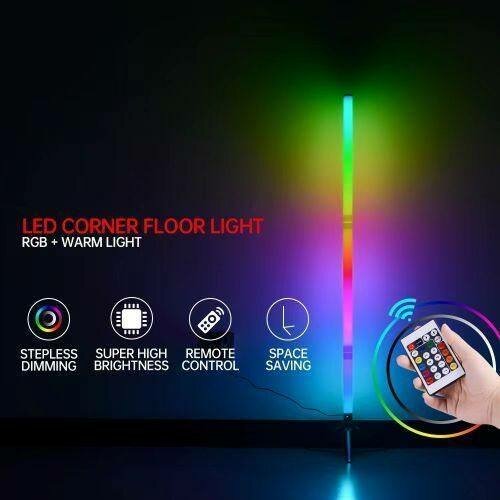 Lampadaire LED RGB Connecté