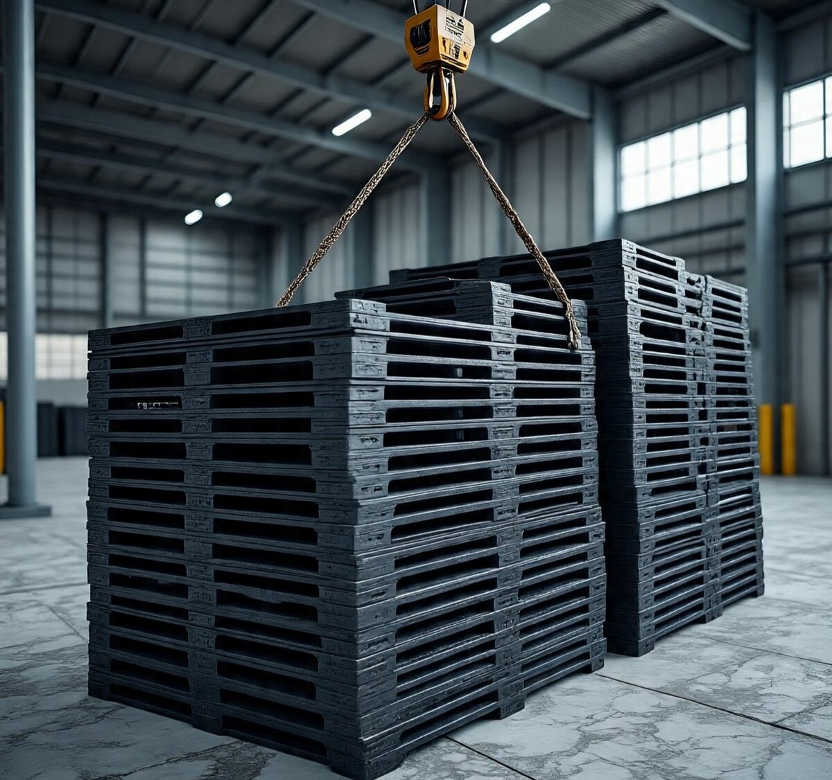 Palettes industrielles robustes