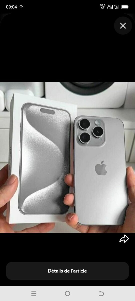Apple iPhone 15 Pro Max Silver