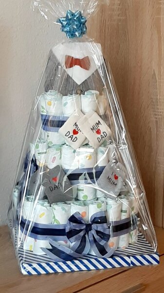 Gâteau de couches créatif