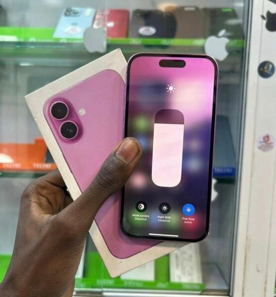 Smartphone moderne rose