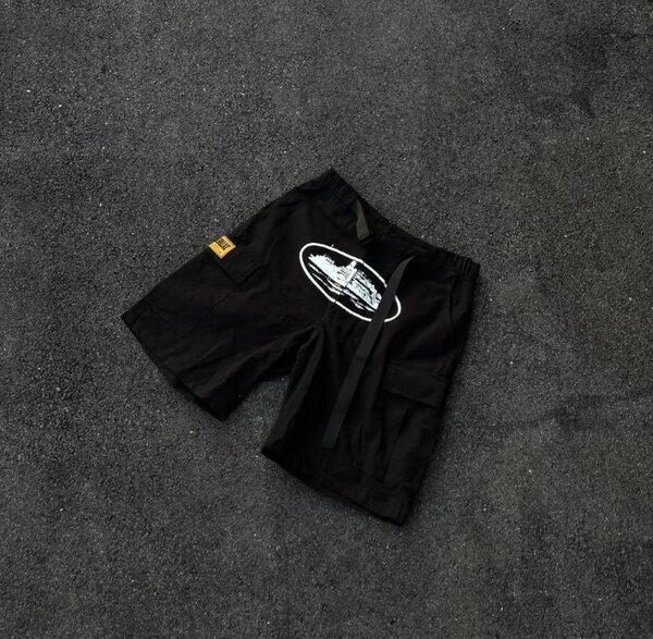 Shorts cargo noirs élégants