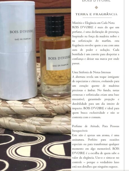 BOIS D'IVOIRE Eau de Parfum