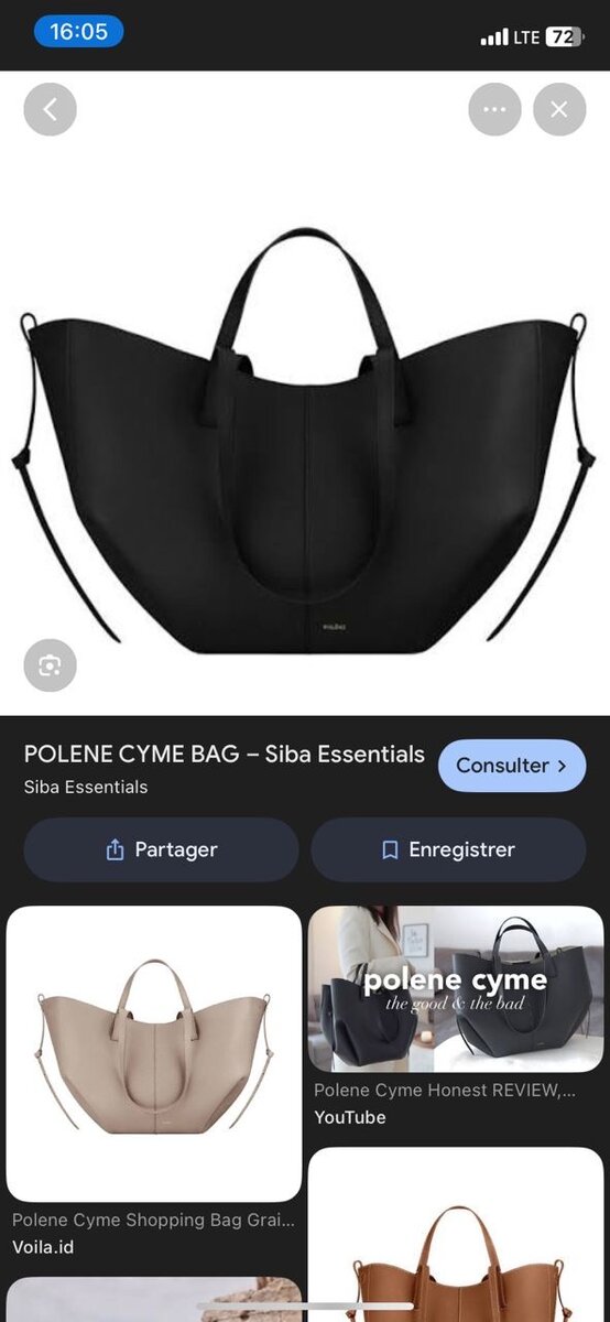 Sac fourre-tout moderne