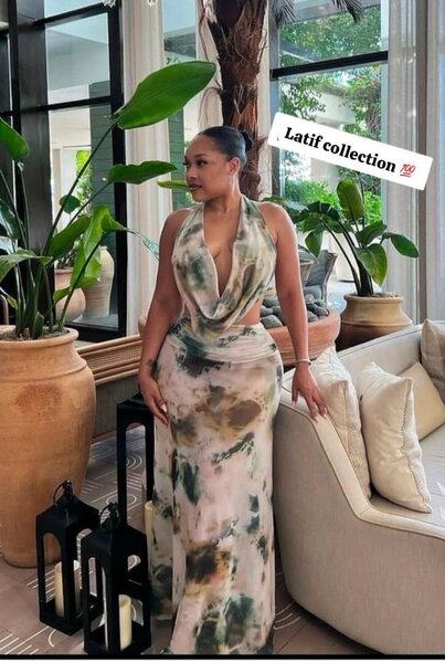 Robe longue élégante Latif