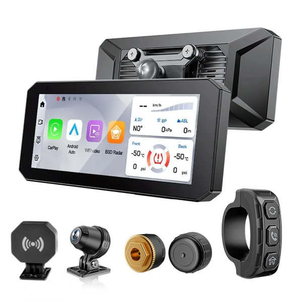 Caméra embarquée pour moto