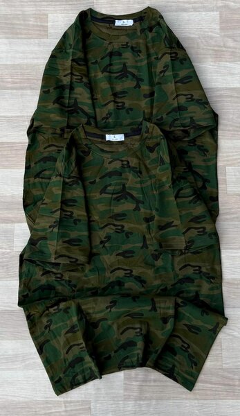 T-shirt camouflage militaire