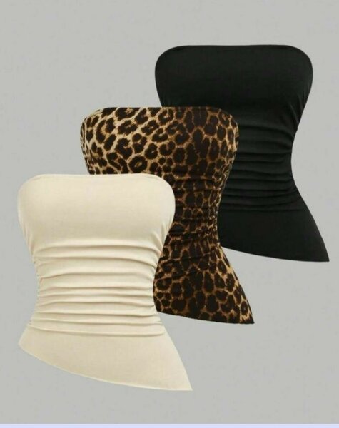 Tops bandeau élégants femme