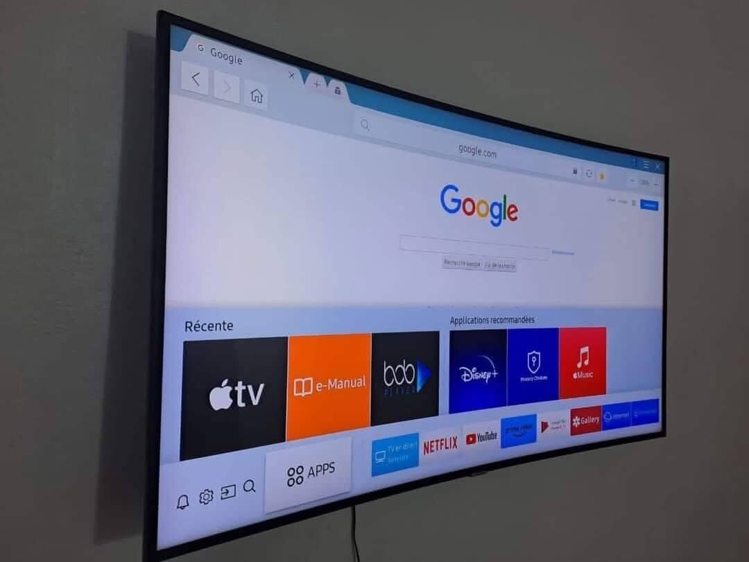 Télévision Samsung 55" HD 4K
