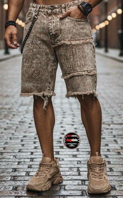 Shorts en jean décontractés homme