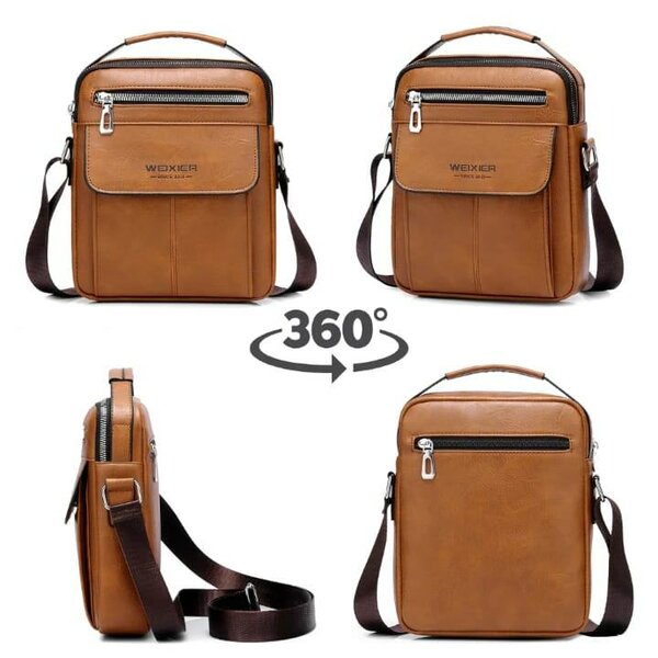 Sacoche homme en cuir WEIXIER