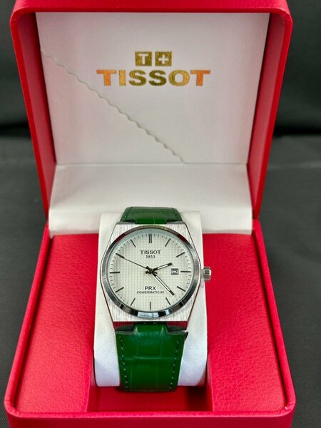 Montre Tissot Verte Classique