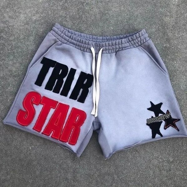 Shorts de sport gris TRIR STAR URBAN