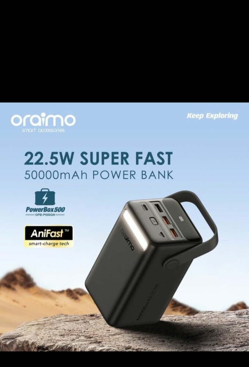 Power Bank oraimo 50000mAh