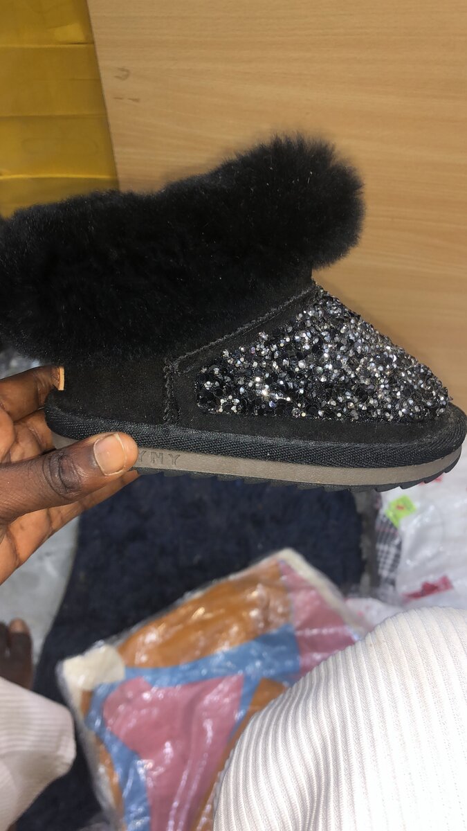 Chaussons fourrés enfant