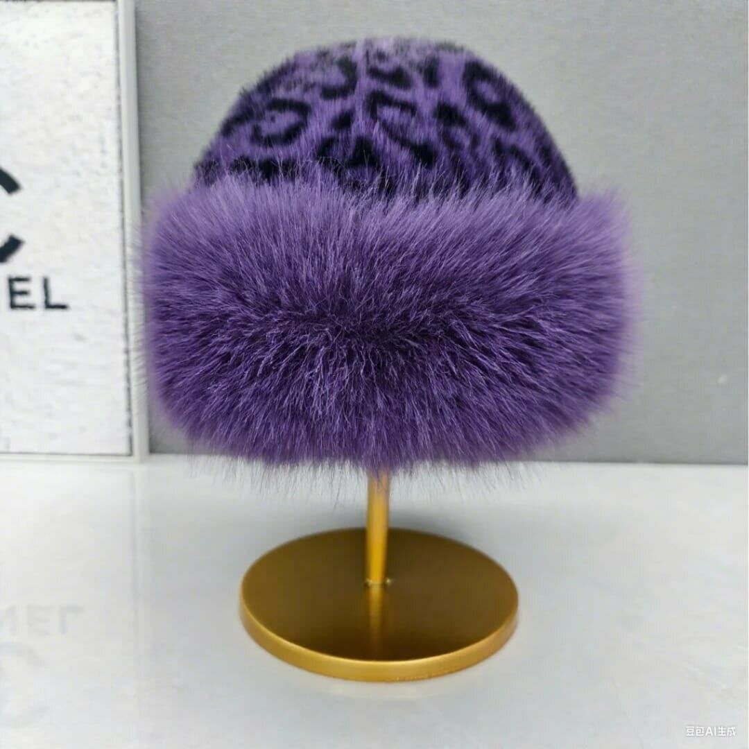 Chapeau en fourrure élégant