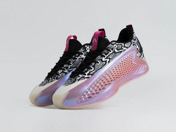 Futuristic Patterned Sneakers