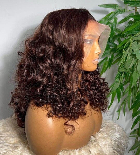 Perruque Lace Front Bouclée