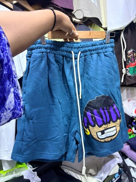 Shorts de sport imprimés colorés