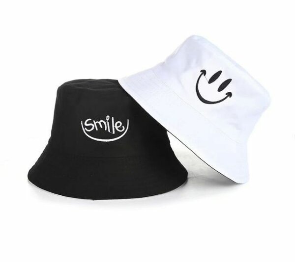 Chapeaux bob sourire coton