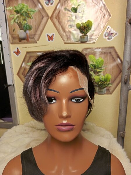 Perruque courte pour femmes