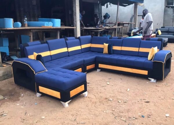 Canapé d'angle modulable moderne