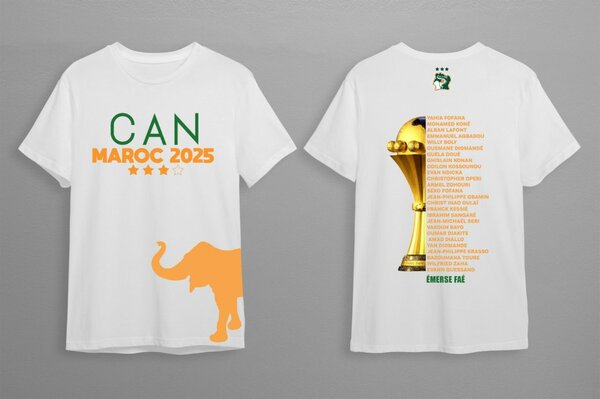 T-shirt CAN Maroc 2025