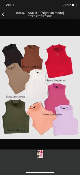 Tops Femme STEEZ AESTHETIQUE