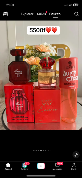 Coffret Parfums pour Femmes