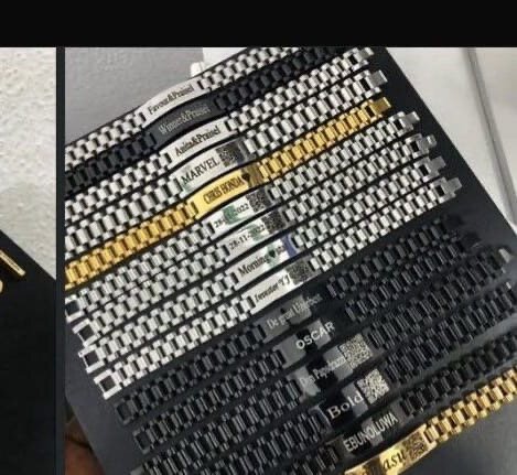 Bracelet personnalisé en acier inoxydable