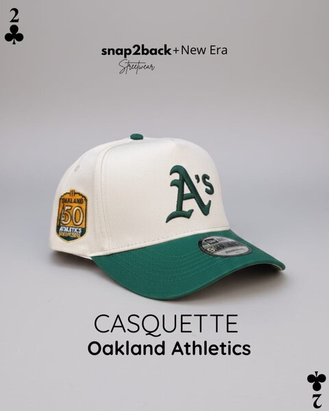 Casquette snapback New Era Oakland Athletics