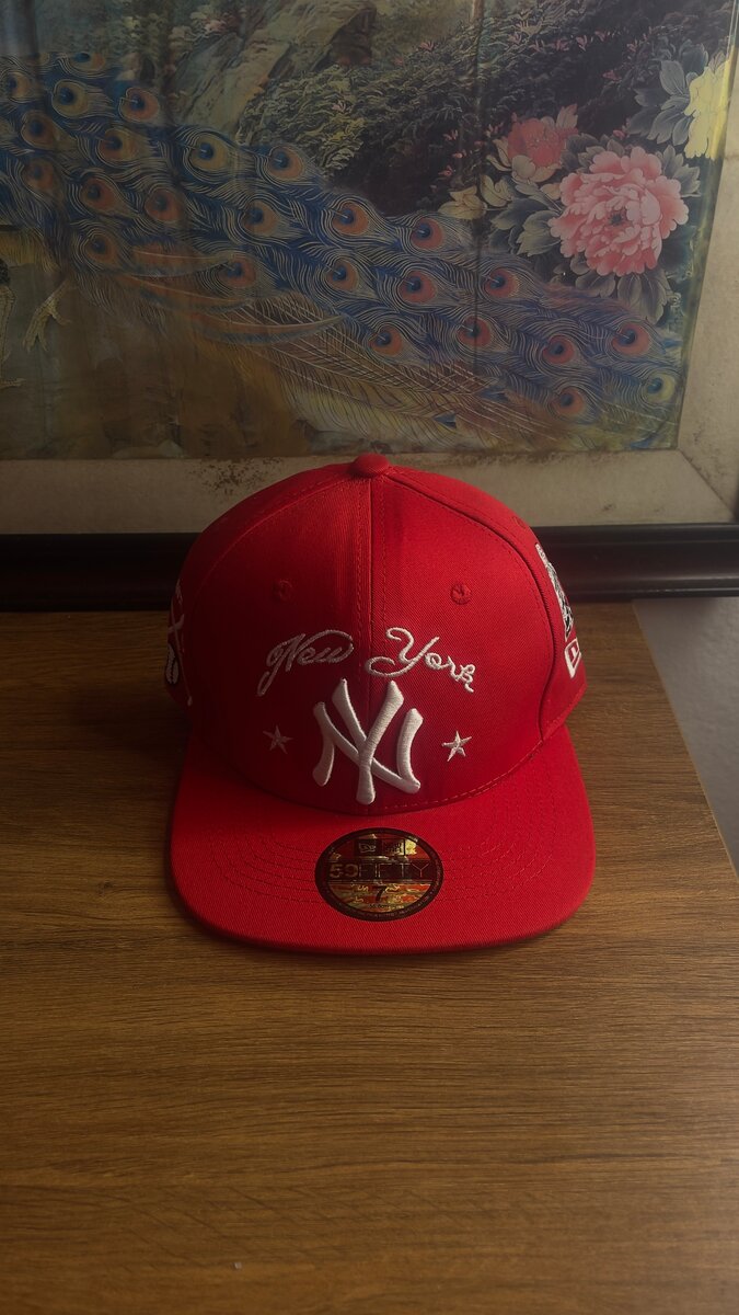 Casquette NY Rouge