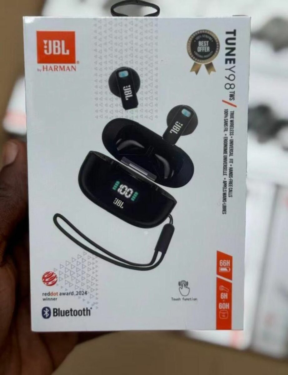 JBL Tune 98 TWS Écouteurs Bluetooth sans fil