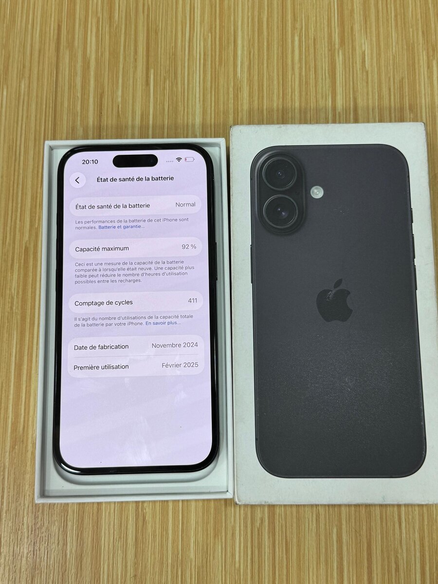 *iphone 16 128Gb CE état 10/10