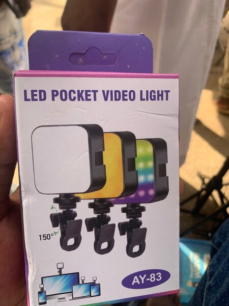 Lumière LED portable vidéo