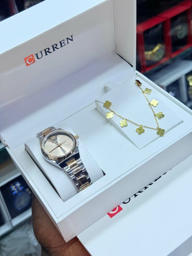 Montre et Collier Bijoux Ensemble