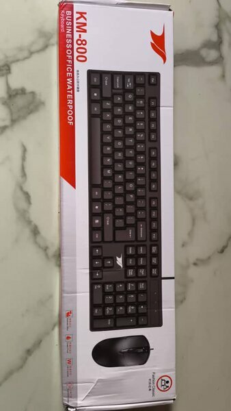 Clavier & Souris filaires KM-800 (neuf)