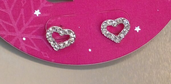 Boucles d'oreille en coeur