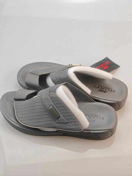 Sandales Confort Homme Gris