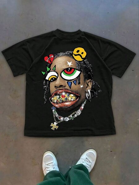 T-shirt homme graffiti