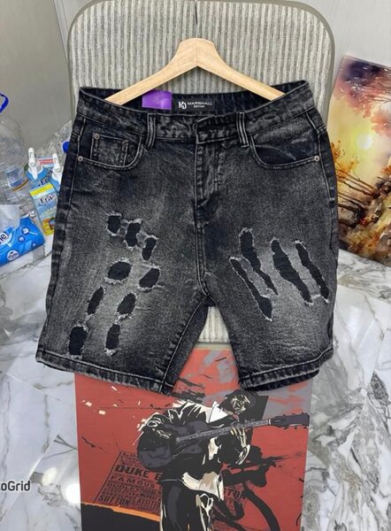 Bermuda jean décontractée