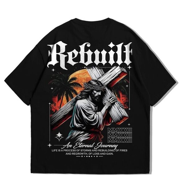 T-shirt "Rebuilt" homme