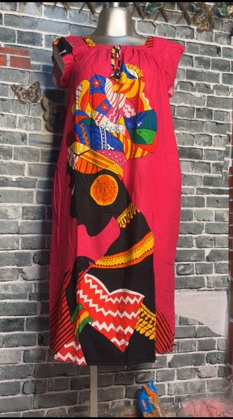 Robe d'été femme colorée